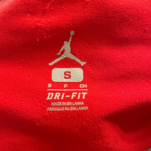 Jordan Red Long Sleeves Men’s  Small - Picture 6 of 6